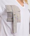 Liu Jo shirt met opgezette zakken