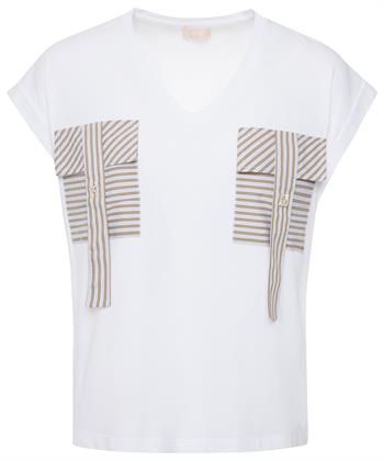 Liu Jo shirt met opgezette zakken