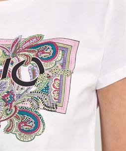 Liu Jo T-shirt print met strass