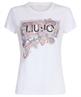 Liu Jo T-shirt print met strass