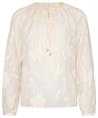 Liu Jo transparante blouse lurex