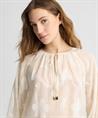 Liu Jo transparante blouse lurex