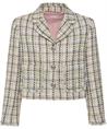 Liu Jo tweed blazer geruit