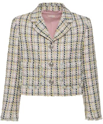 Liu Jo tweed blazer geruit