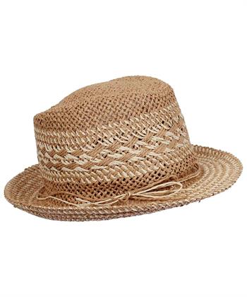 Loevenich trilby hoed raffia