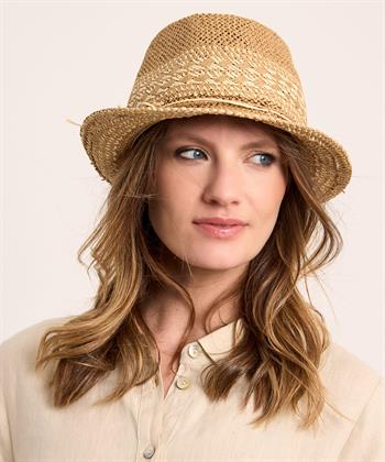 Loevenich trilby hoed raffia