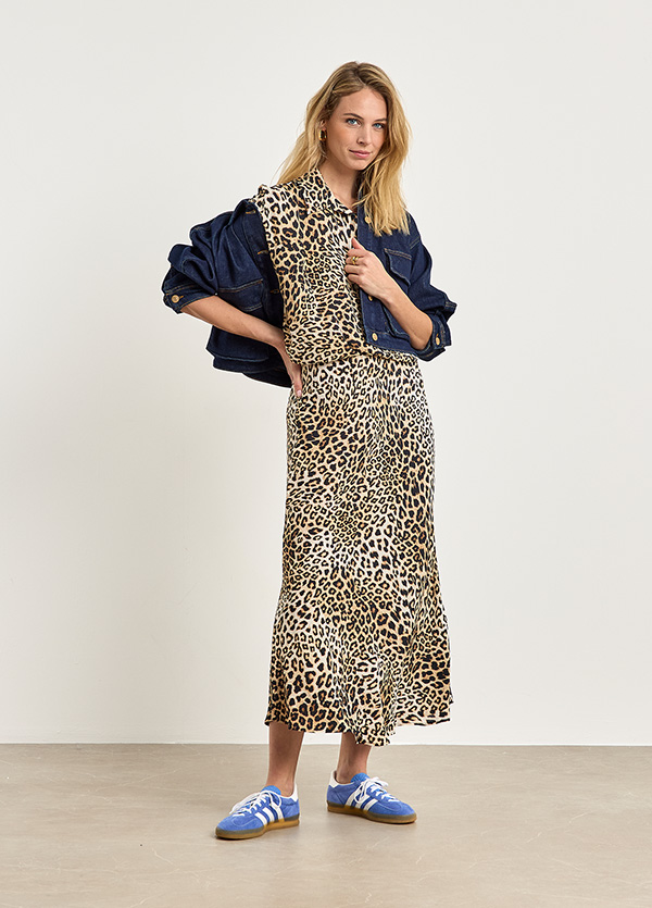 Co-ord in animal print
