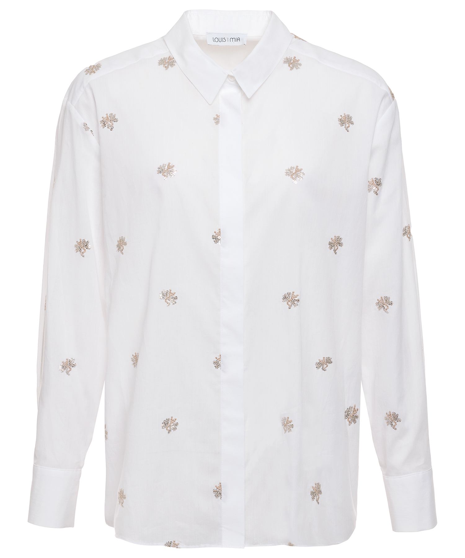 Louis and Mia blouse met pailletjes BeOne
