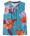 Luisa Cerano blouse hibiscus bloem