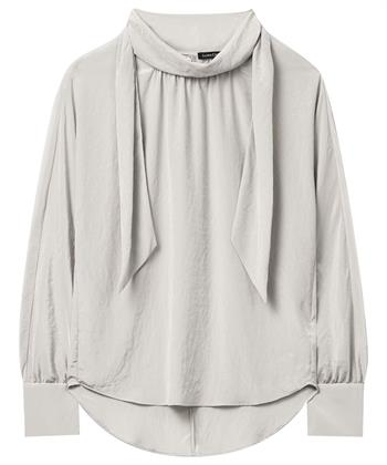Luisa Cerano blouse met strik 'Japanse zijde'