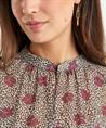 Luisa Cerano blouse panterprint bloem