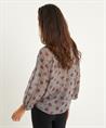 Luisa Cerano blouse panterprint bloem