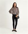 Luisa Cerano blouse panterprint bloem