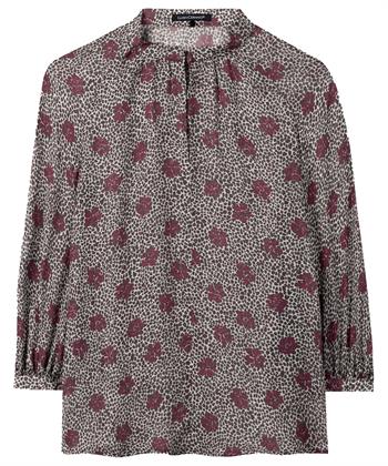 Luisa Cerano blouse panterprint bloem