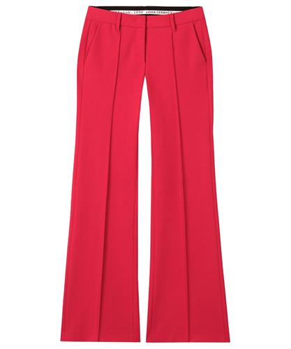 Luisa Cerano bootcut broek met deelnaad