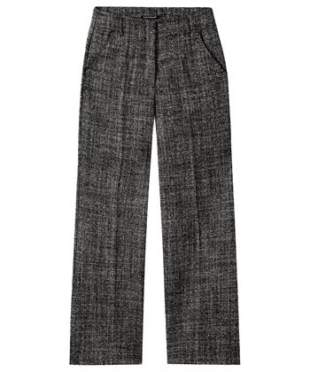 Luisa Cerano broek wide leg tweed