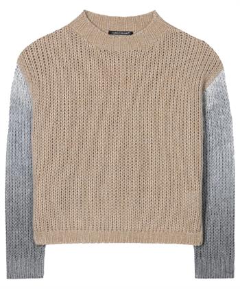 Luisa Cerano color block trui wolmix
