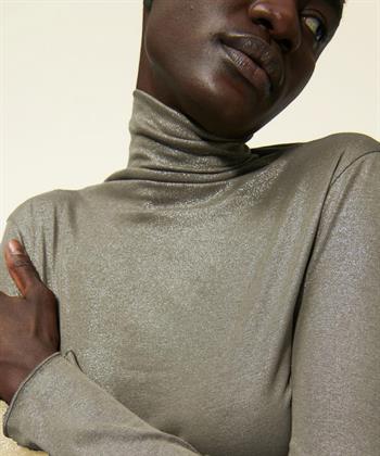 Luisa Cerano colshirt lurex