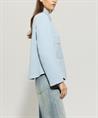 Luisa Cerano cooked wool shacket