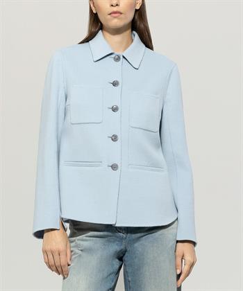 Luisa Cerano cooked wool shacket