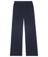 Luisa Cerano crêpe wide leg broek