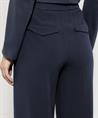 Luisa Cerano crêpe wide leg broek