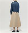Luisa Cerano denim blouse franjes