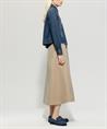 Luisa Cerano denim blouse franjes