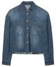 Luisa Cerano denim blouse franjes