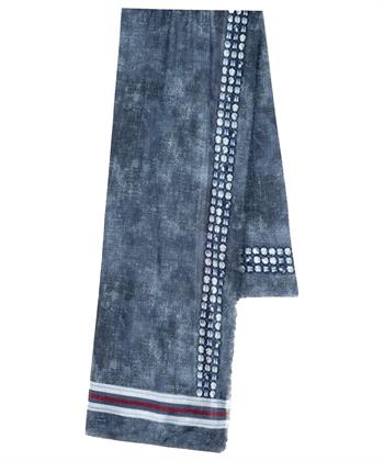 Luisa Cerano denim look sjaal