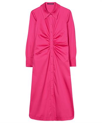 Luisa Cerano doorknoopjurk satin stretch