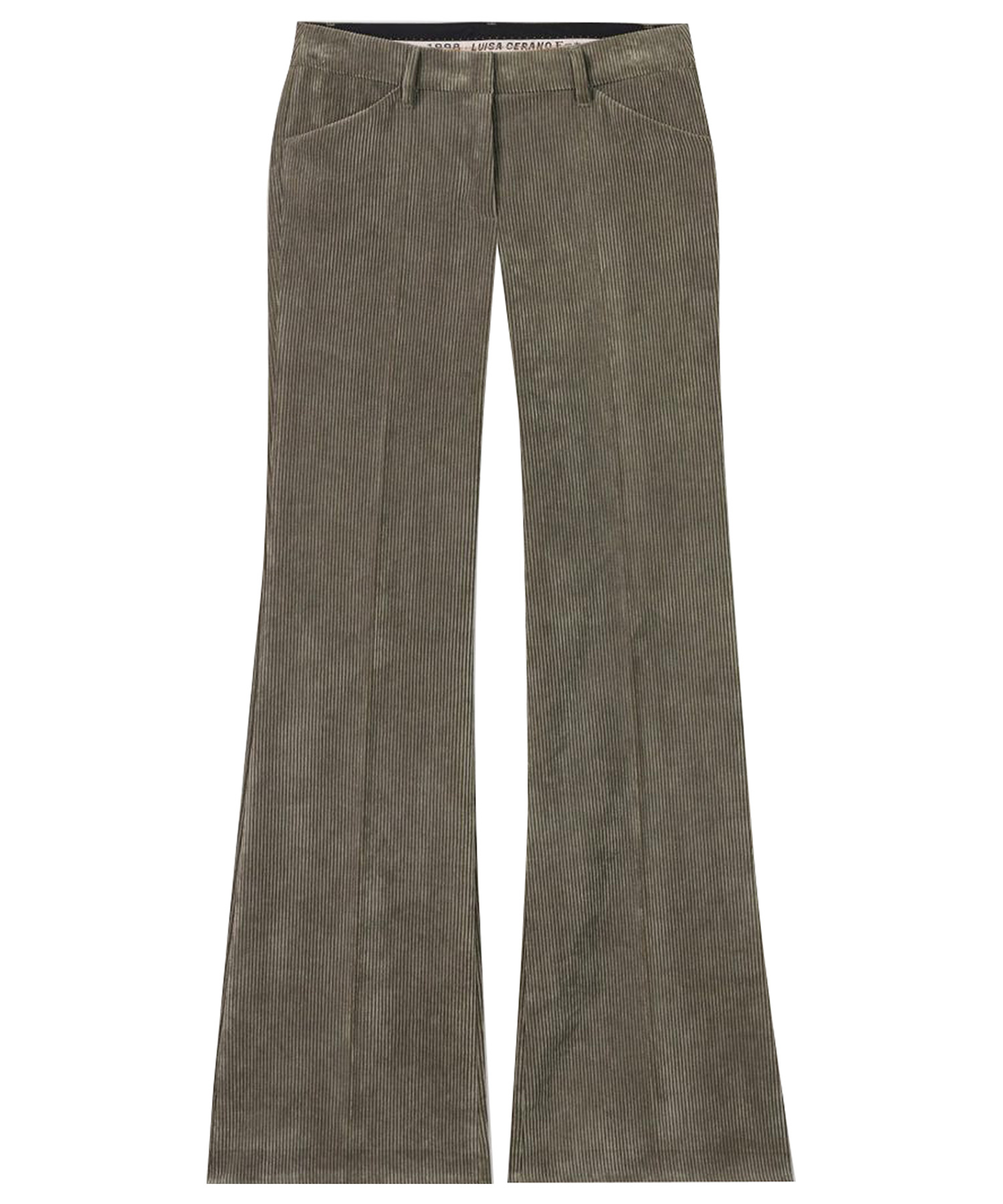 Corduroy flared on sale