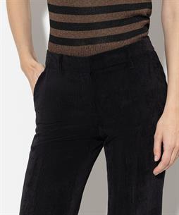 Luisa Cerano flared corduroy broek