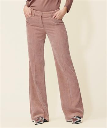 Luisa Cerano flared corduroy broek