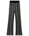 Luisa Cerano gebreide flared broek lurex