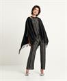 Luisa Cerano gebreide flared broek lurex