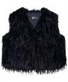 Luisa Cerano gilet fun feather