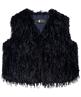 Luisa Cerano gilet fun feather