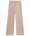 Luisa Cerano heavy silky wide leg broek