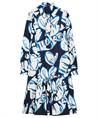 Luisa Cerano jurk big leaf