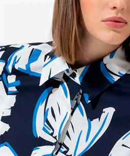 Luisa Cerano jurk big leaf