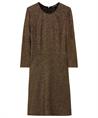 Luisa Cerano jurk metallic lurex