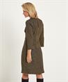Luisa Cerano jurk metallic lurex