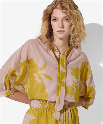 Luisa Cerano kimono blouse flower