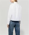 Luisa Cerano korte poplin blouse