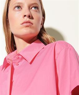 Luisa Cerano korte poplin blouse
