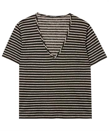 Luisa Cerano linnen shirt strepen