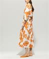Luisa Cerano linnenmix rok bloemen