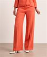 Luisa Cerano linnenmix wide leg broek
