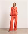 Luisa Cerano linnenmix wide leg broek